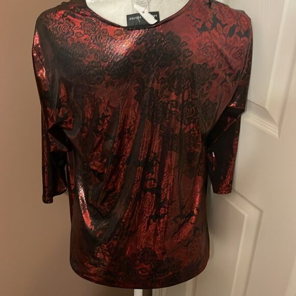Lauren M. petites Blouse NWOT Medium - Picture 5 of 8